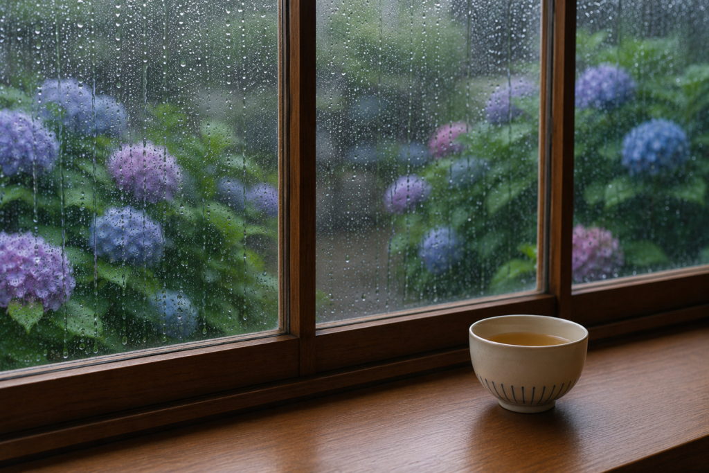 雨の日にこそ見つかる、日本の美しさ
